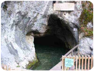Wasserführende Wimsener Höhle